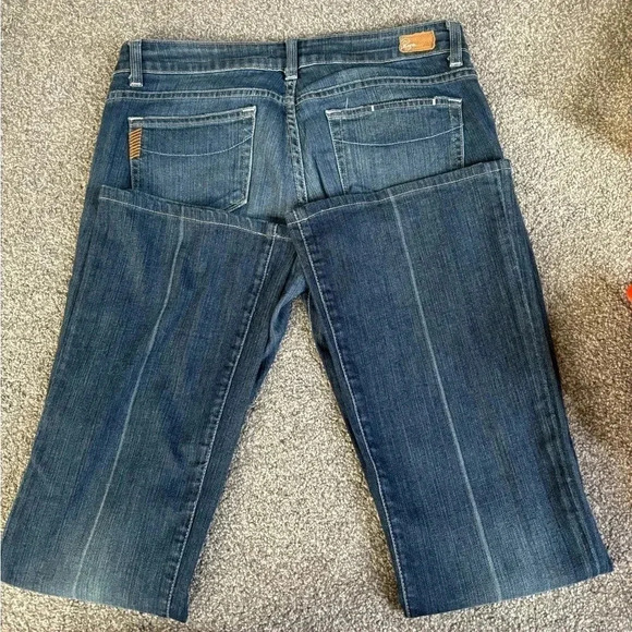 PAIGE PREMIUM LAUREL CANYON BOOTCUT Women’s Low Rise Jeans sz 29 - Picture 4 of 4